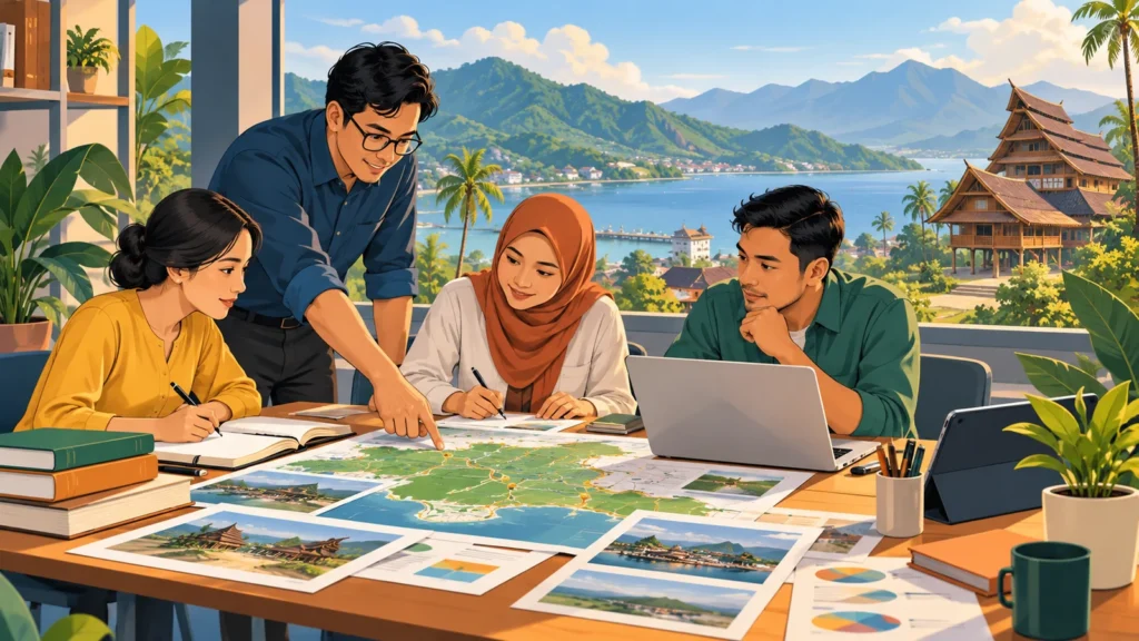 Ilustrasi tim editorial Apotek BPJS Palopo meneliti sumber informasi
